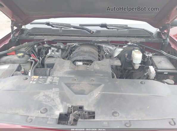 3GCUKREC0GG341424 2016 CHEVROLET SILVERADO Maroon Հետևի տեսք