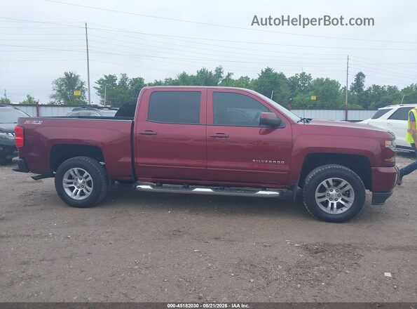 3GCUKREC0GG341424 2016 CHEVROLET SILVERADO Maroon Սալոնի հետևի տեսք