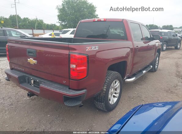 3GCUKREC0GG341424 2016 CHEVROLET SILVERADO Maroon Հետևի աջ