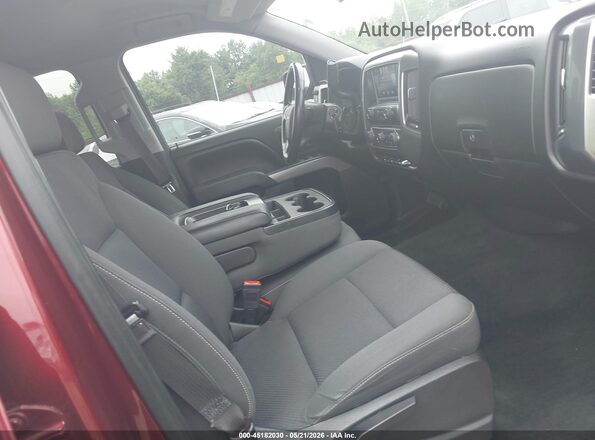 3GCUKREC0GG341424 2016 CHEVROLET SILVERADO Maroon Սալոնի դիմացի տեսք