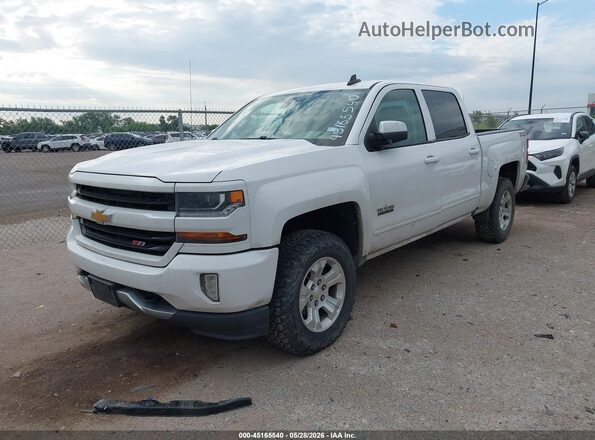 3GCUKREC0JG279840 2018 CHEVROLET SILVERADO White Przód lewy