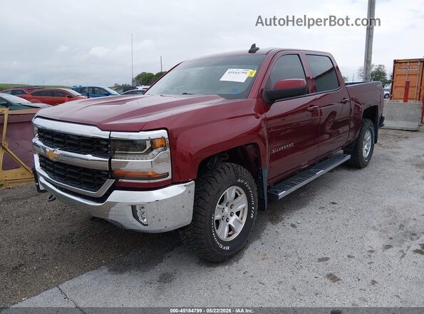 3GCUKREC1GG181408 2016 CHEVROLET SILVERADO Maroon Przód lewy