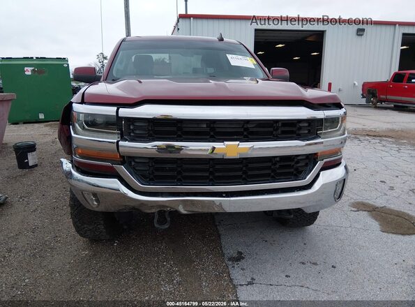 3GCUKREC1GG181408 2016 CHEVROLET SILVERADO Maroon Widok z przodu