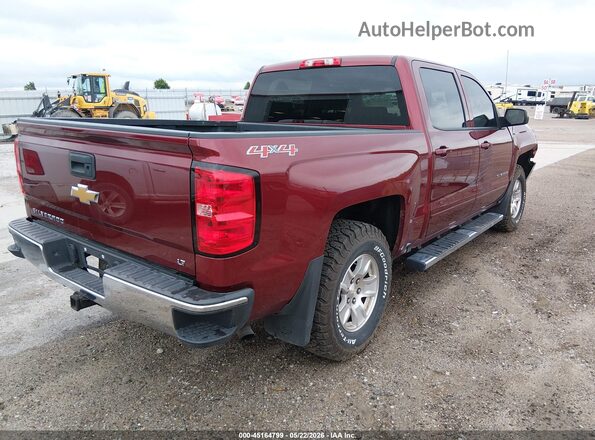 3GCUKREC1GG181408 2016 CHEVROLET SILVERADO Maroon Tył prawy