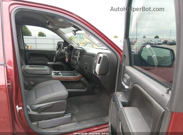 3GCUKREC1GG181408 2016 CHEVROLET SILVERADO Maroon Widok wnętrza z przodu