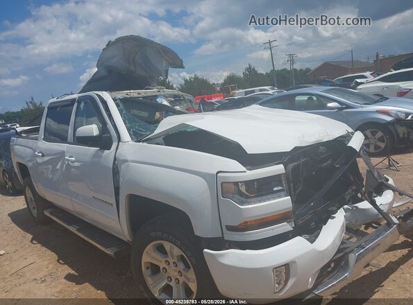 3GCUKREC1GG313888 2016 CHEVROLET SILVERADO White Widok wnętrza z tyłu