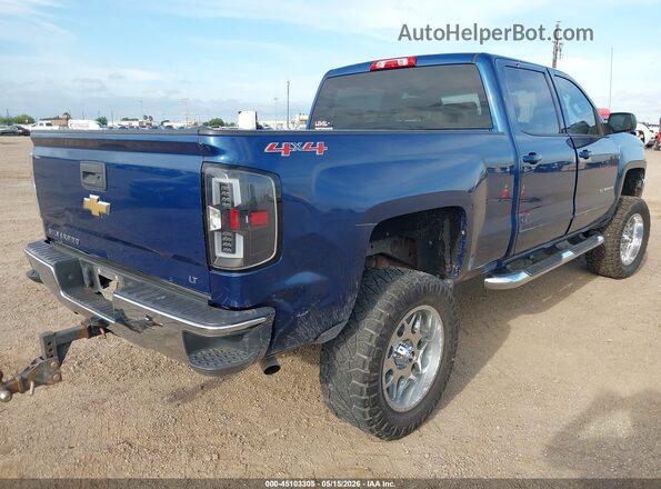 3GCUKREC1HG154789 2017 CHEVROLET SILVERADO Blue Rear right