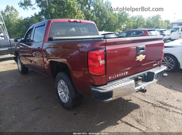 3GCUKREC2HG168703 2017 CHEVROLET SILVERADO Red Tył lewy