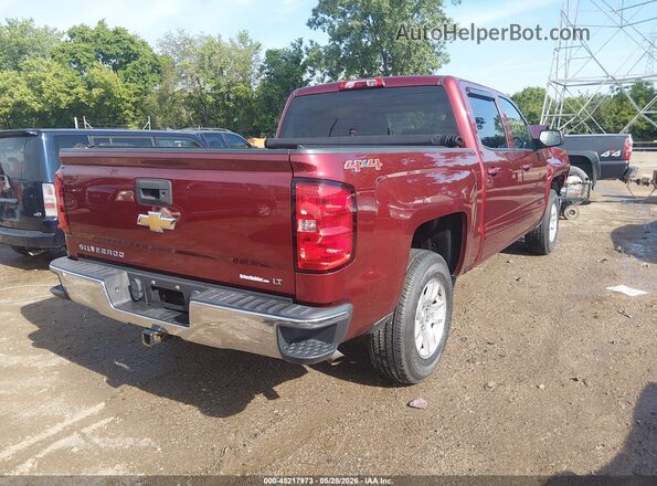 3GCUKREC2HG168703 2017 CHEVROLET SILVERADO Red Tył prawy