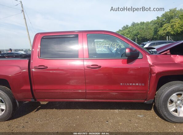 3GCUKREC2HG168703 2017 CHEVROLET SILVERADO Red Widok wnętrza z tyłu
