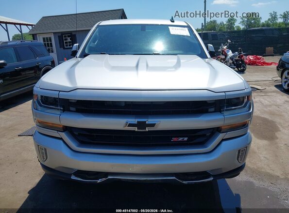 3GCUKREC3HG221327 2017 CHEVROLET SILVERADO Silver Սալոնի հետևի տեսք