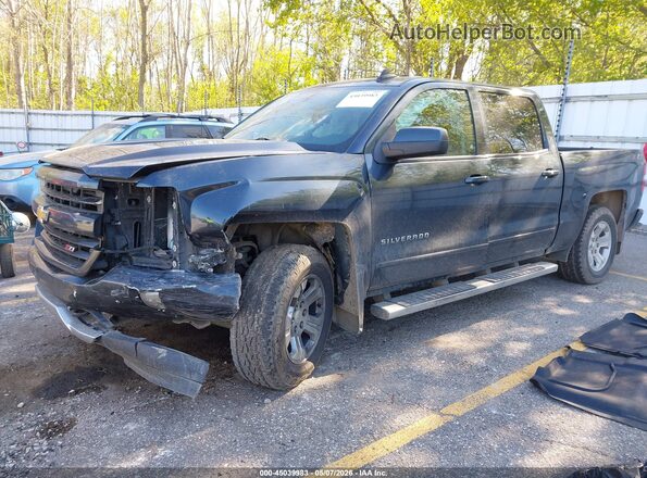 3GCUKREC3JG191901 2018 CHEVROLET SILVERADO Black Front left