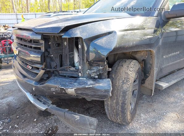 3GCUKREC3JG191901 2018 CHEVROLET SILVERADO Black Front view