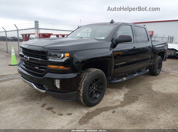 3GCUKREC4JG344687 2018 CHEVROLET SILVERADO Черный 