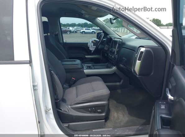 3GCUKREC4JG348948 2018 CHEVROLET SILVERADO White Vista interior delantera