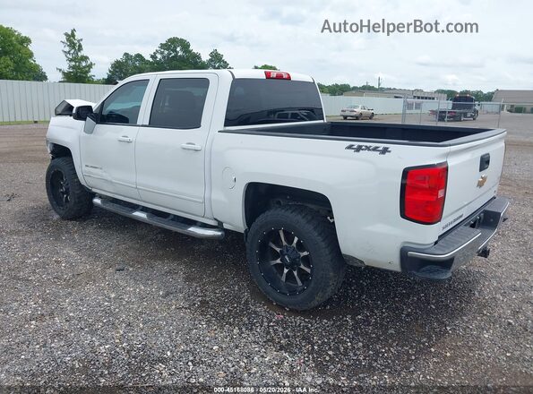3GCUKREC4JG348948 2018 CHEVROLET SILVERADO White Trasero izquierdo