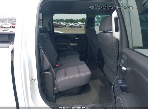 3GCUKREC4JG348948 2018 CHEVROLET SILVERADO White Vista de la etiqueta del VIN