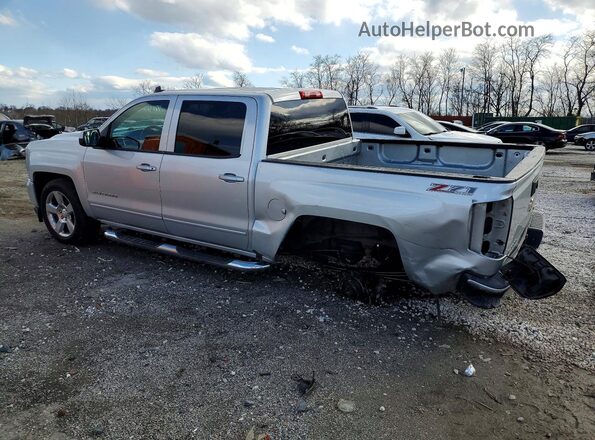 3GCUKREC5GG377660 2016 CHEVROLET SILVERADO Серебряный Задняя левая четверть