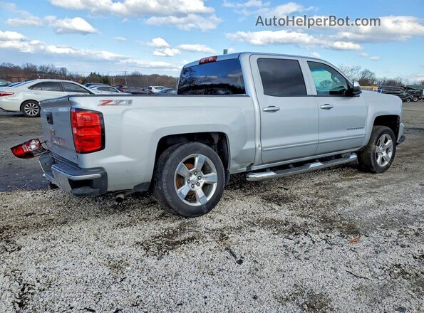 3GCUKREC5GG377660 2016 CHEVROLET SILVERADO Серебряный Задняя правая четверть