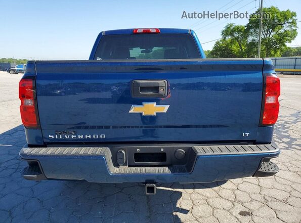 3GCUKREC5HG348161 2017 CHEVROLET SILVERADO Blue Vista trasera