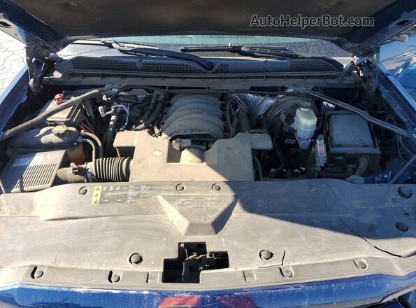 3GCUKREC5HG348161 2017 CHEVROLET SILVERADO Blue Vista interior trasera