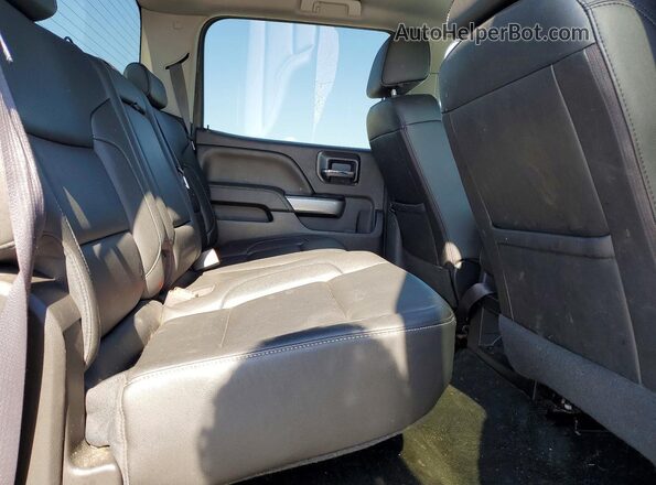 3GCUKREC5HG348161 2017 CHEVROLET SILVERADO Blue Vista de los asientos traseros