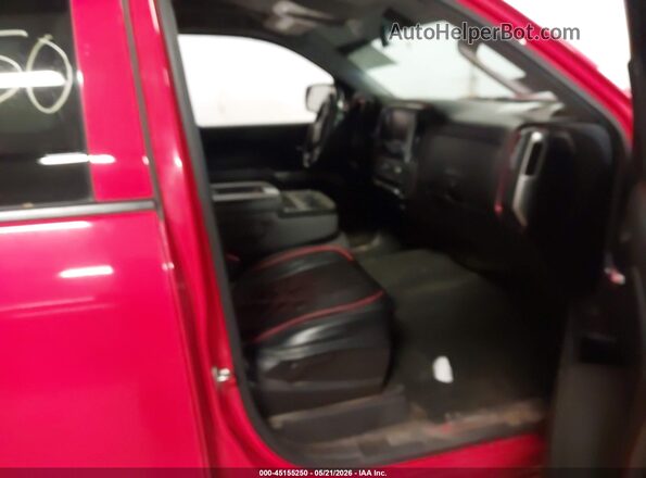 3GCUKREC6GG198608 2016 CHEVROLET SILVERADO Red Vista interior delantera