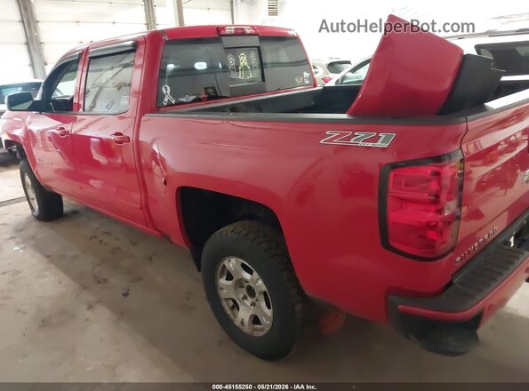 3GCUKREC6GG198608 2016 CHEVROLET SILVERADO Red Trasero izquierdo