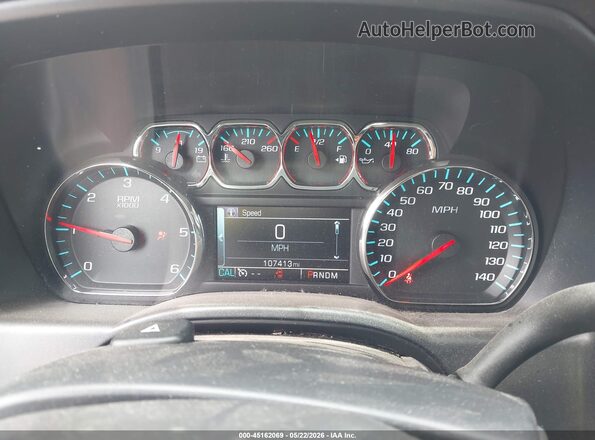 3GCUKREC6GG329052 2016 CHEVROLET SILVERADO Red Вид задніх сидінь
