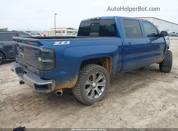 3GCUKREC6HG226201 2017 CHEVROLET SILVERADO Blue Tył prawy