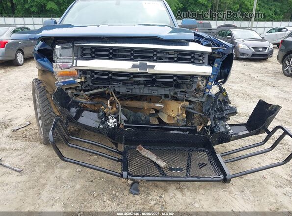 3GCUKREC6HG226201 2017 CHEVROLET SILVERADO Blue Widok z przodu