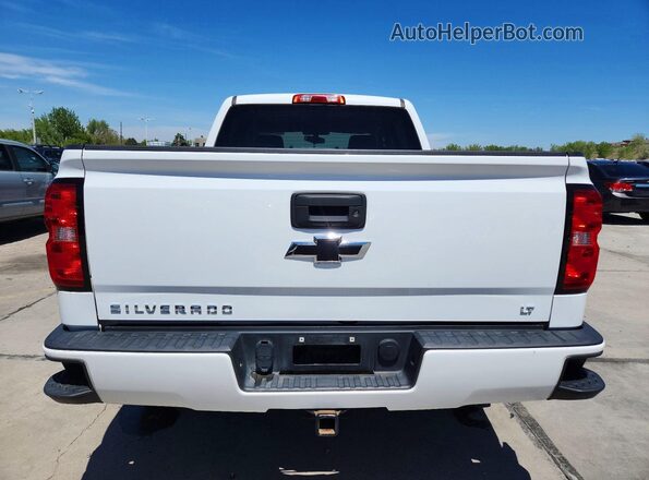 3GCUKREC6HG431016 2017 CHEVROLET SILVERADO White Вид ззаду