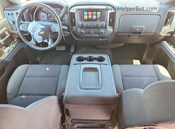 3GCUKREC6HG431016 2017 CHEVROLET SILVERADO White Вид панелі приладів