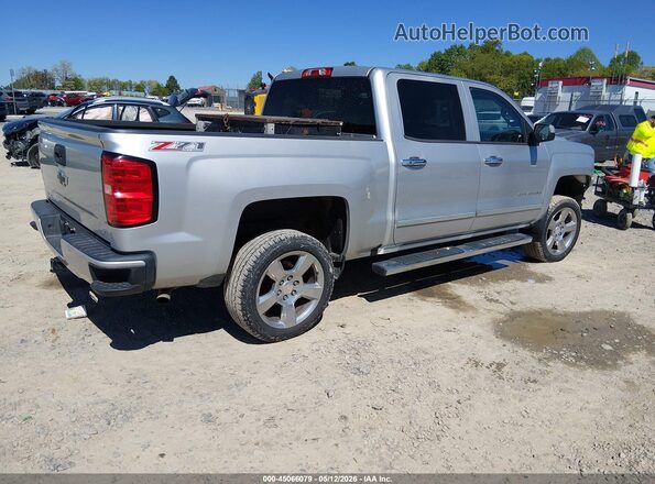 3GCUKREC6HG495041 2017 CHEVROLET SILVERADO Silver უკანა მარჯვენა