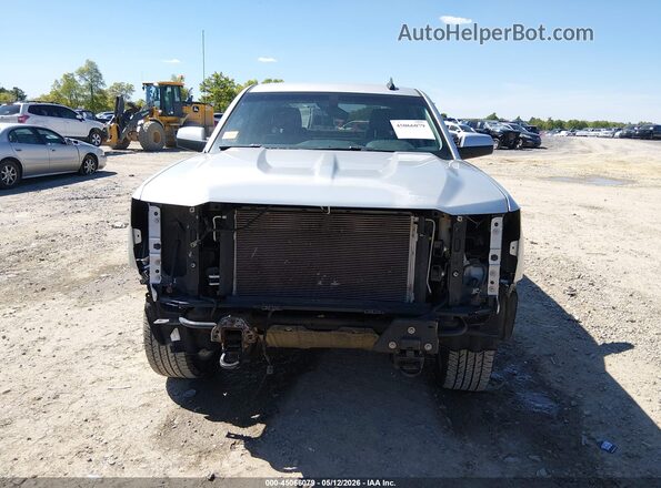 3GCUKREC6HG495041 2017 CHEVROLET SILVERADO Silver ხელსაწყოთა პანელის ხედი