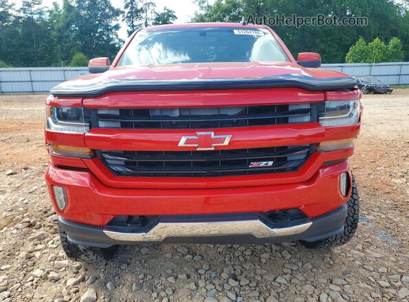 3GCUKREC7GG129300 2016 CHEVROLET SILVERADO Red Front view