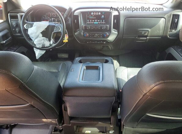 3GCUKREC7GG129300 2016 CHEVROLET SILVERADO Red Dashboard view