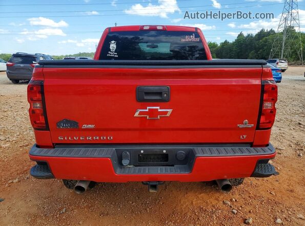 3GCUKREC7GG129300 2016 CHEVROLET SILVERADO Red Rear view