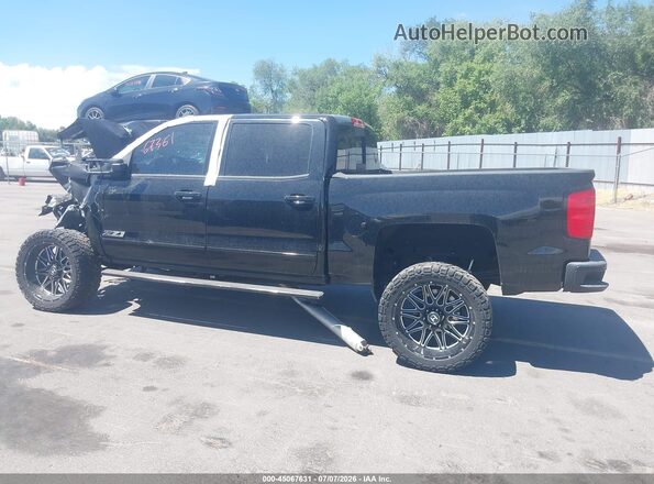 3GCUKREC7HG311757 2017 CHEVROLET SILVERADO Black Widok wnętrza z tyłu