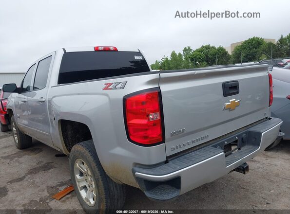3GCUKREC7JG560971 2018 CHEVROLET SILVERADO Silver უკანა მარცხენა