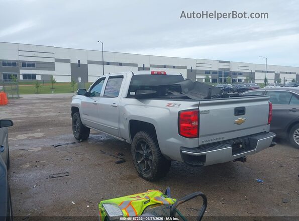 3GCUKREC8GG163679 2016 CHEVROLET SILVERADO Silver უკანა მარცხენა