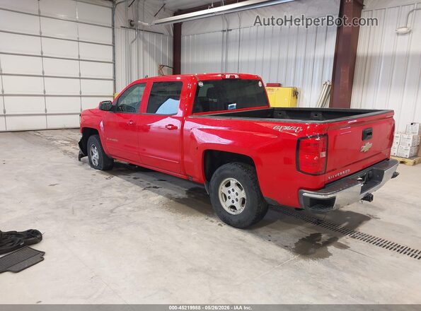 3GCUKREC8GG206563 2016 CHEVROLET SILVERADO Red Հետևի ձախ