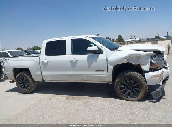 3GCUKREC8HG488012 2017 CHEVROLET SILVERADO White Widok wnętrza z tyłu