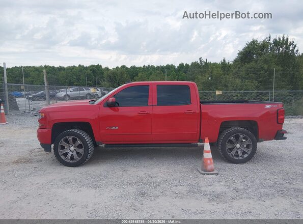 3GCUKREC8JG229073 2018 CHEVROLET SILVERADO Red 