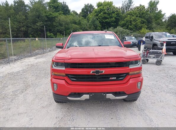 3GCUKREC8JG229073 2018 CHEVROLET SILVERADO Red 