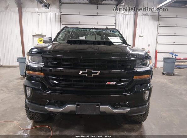 3GCUKREC9HG394060 2017 CHEVROLET SILVERADO Black Вид спереду