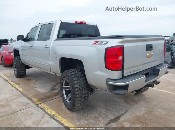 3GCUKREC9JG265600 2018 CHEVROLET SILVERADO Silver უკანა მარცხენა