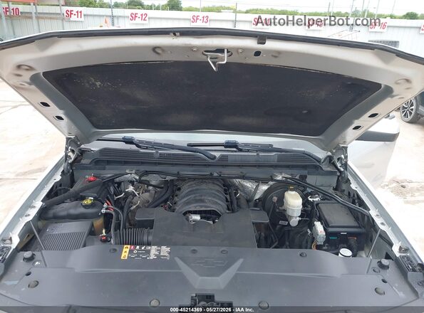 3GCUKREC9JG265600 2018 CHEVROLET SILVERADO Silver უკანა ხედი