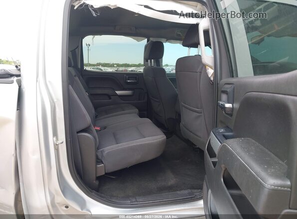 3GCUKREC9JG265600 2018 CHEVROLET SILVERADO Silver VIN კოდის სტიკერის ხედი