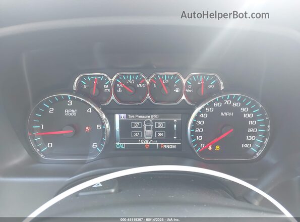 3GCUKRECXGG104407 2016 CHEVROLET SILVERADO Silver 